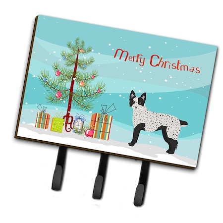Carolines Treasures Texas Heeler Christmas Tree Leash or Key Holder CK3877TH68